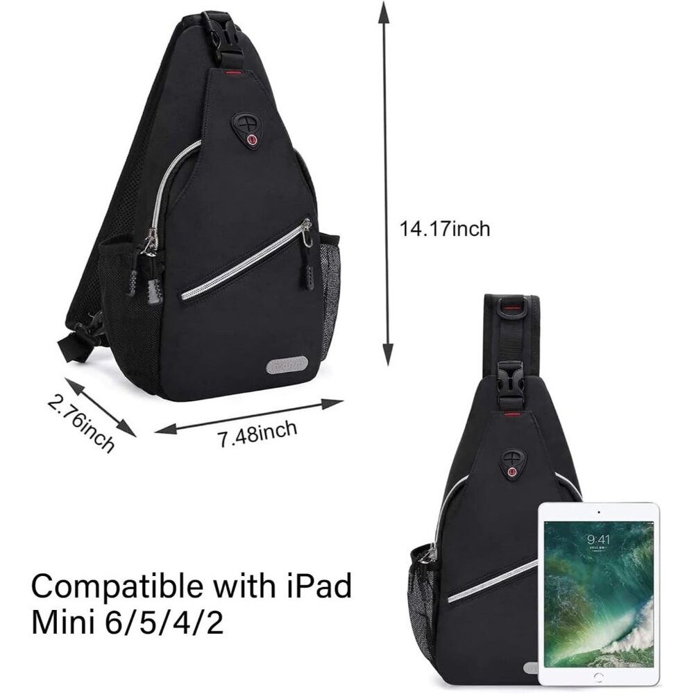 Mini Sling Backpack - Versatile Water-Resistant D… - image 2
